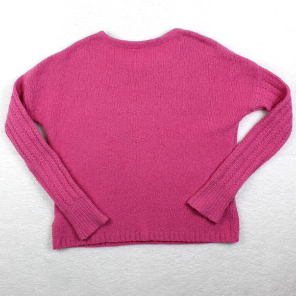 GAP Soft Alpaca Blend Knit Sweater Womens Medium Pink Cozy Y2K Classic - Picture 2 of 6